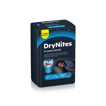 Huggies Drynites Pyjama Pants 4-7 Year Old Boys 16s