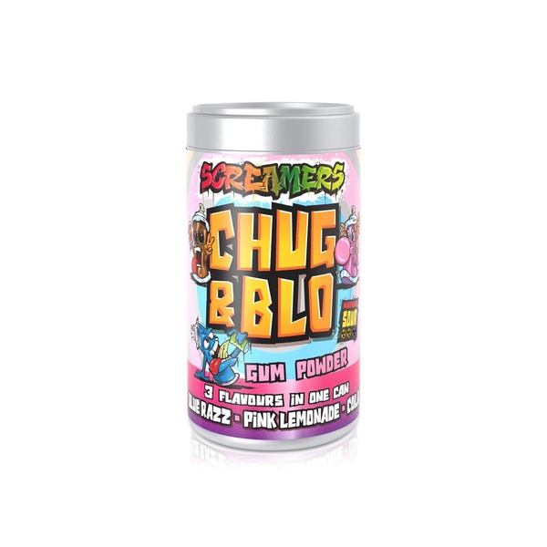 Zed Candy Screamers Chug and Blo Gum Powder 55g