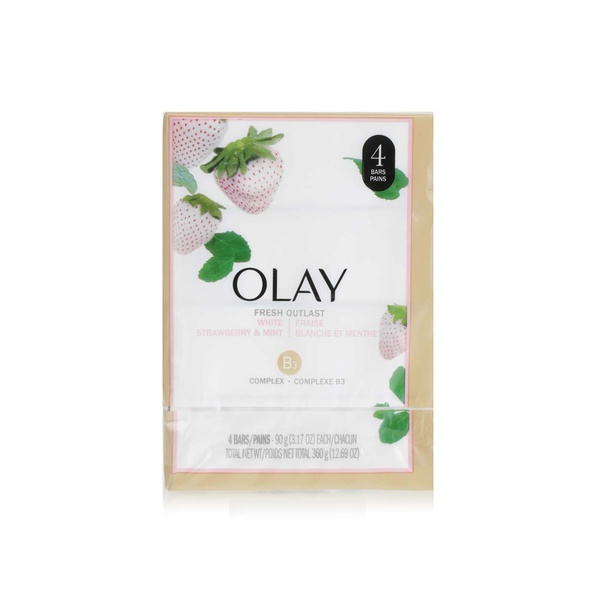 اشتري Olay Fresh Outlast soap bar strawberry and mint 360g في الامارات