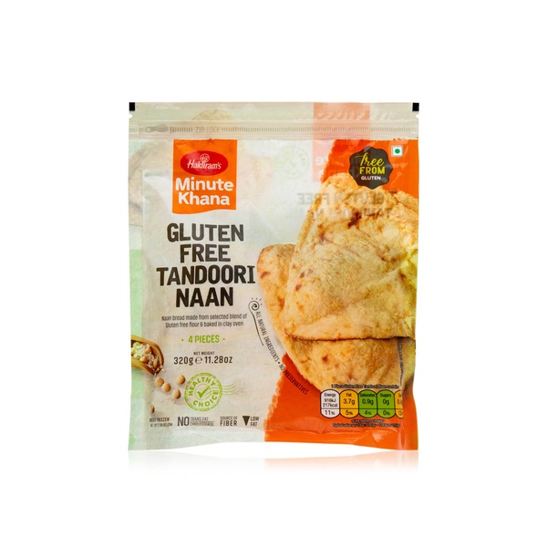 اشتري Haldirams tandoori gluten free naan 320g في الامارات