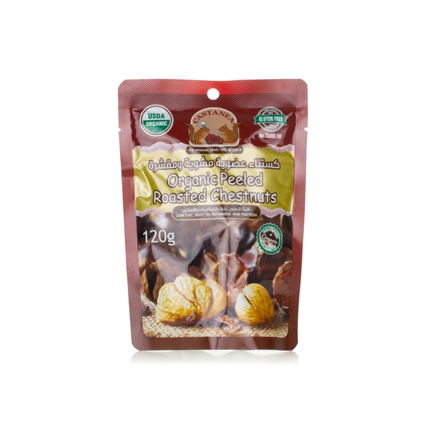 Castanea Organic Peeled Roasted Chestnuts 120g