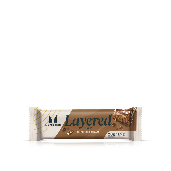 MyProtein Triple Chocolate Layered Bar 60g