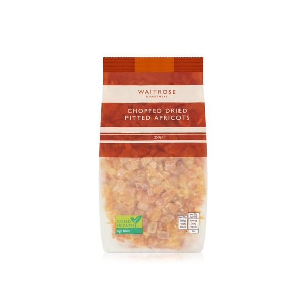 Waitrose Chopped Dried Pitted Apricots 250g