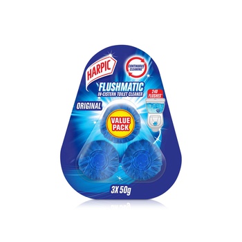 Harpic In-Cistern Original Scent Toilet Cleaner 50g x 3