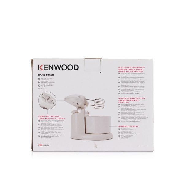 Kenwood Hand Mixer with Bowl White