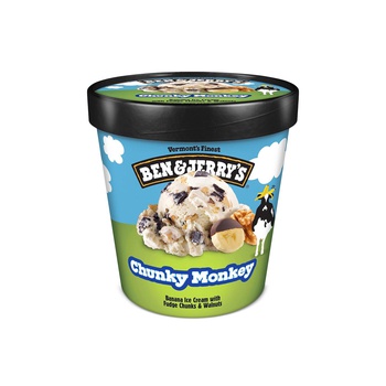 Ben & Jerry's Chunky Monkey Ice Cream 476g