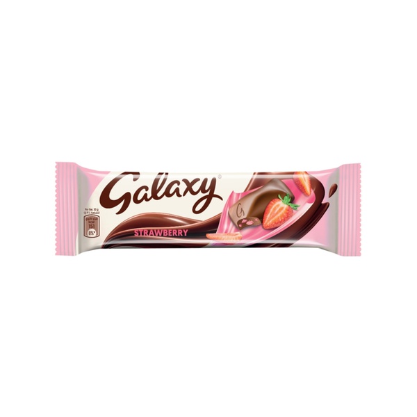 Galaxy Strawberry Chocolate Bar 30g