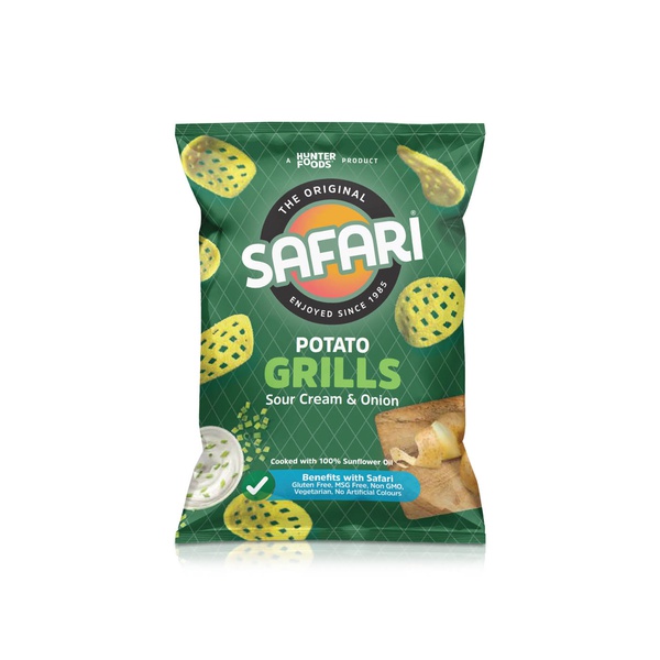 Safari Potato Grills Sour Cream and Onion 60g