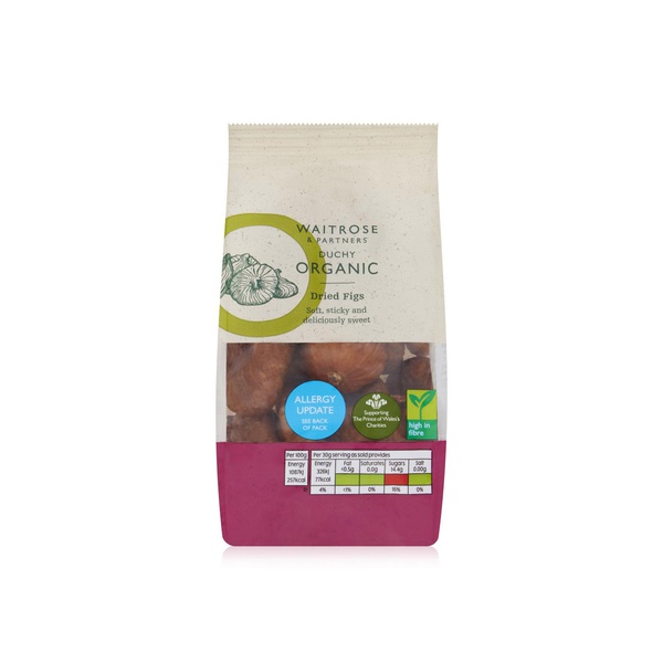 Waitrose Duchy Organic Dried Figs 250g