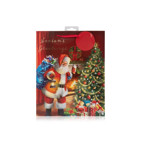 Giftmaker Traditional Santa Xmas Gift Bag Large