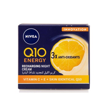 Nivea Q10 Energy Recharging Night Cream 50ml