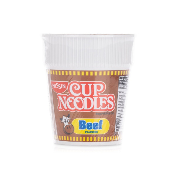 Nissin beef cup noodles 60g - Spinneys UAE