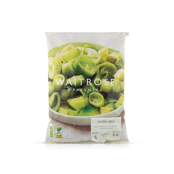 Waitrose Sliced Leeks 500g