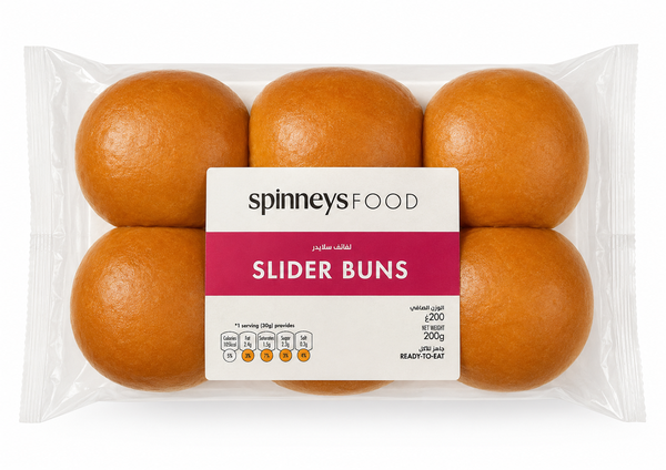 Spinneysfood Slider Buns 6s 200g