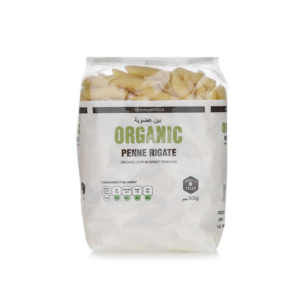 Spinneysfood Organic Penne Rigate 500g