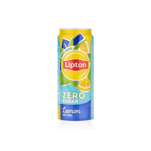 Buy Lipton iced tea lemon zero sugar 320ml in UAE