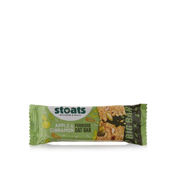 Buy Stoats porridge apple & cinnamon bar 85g in UAE