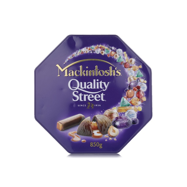 Buy Quality Street chocolate toffee tin 850g in UAE