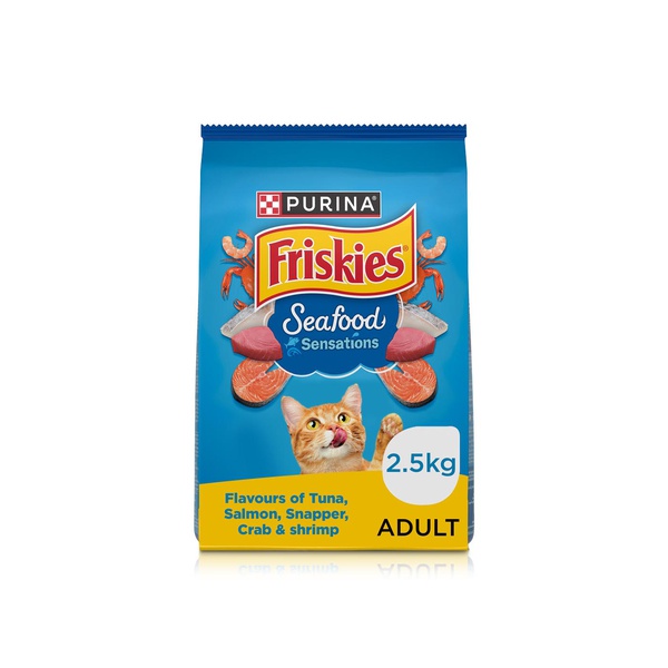 Friskies Seafood Sensations Dry Cat Food 2.5kg