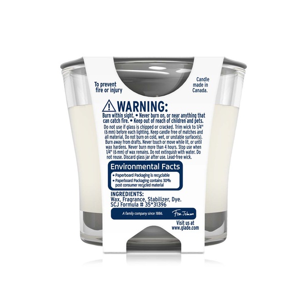 Glade Pure Vanilla Joy Candle