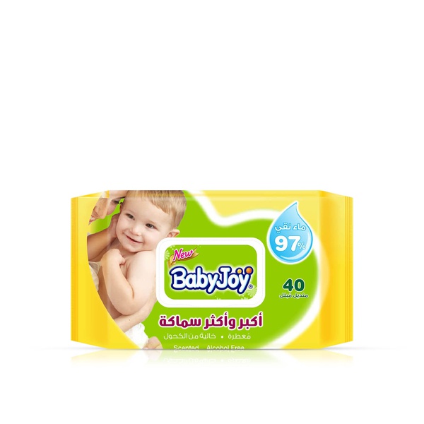 BabyJoy Thick & Large Scented Wet Wipes x 40