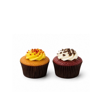 Spinneysfood Red Velvet and Lemon Cupcakes 270g