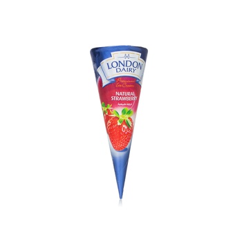 London Dairy Strawberry Cone 120G