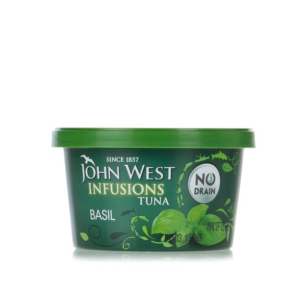 Buy John West tuna infusions with basil 80g in UAE