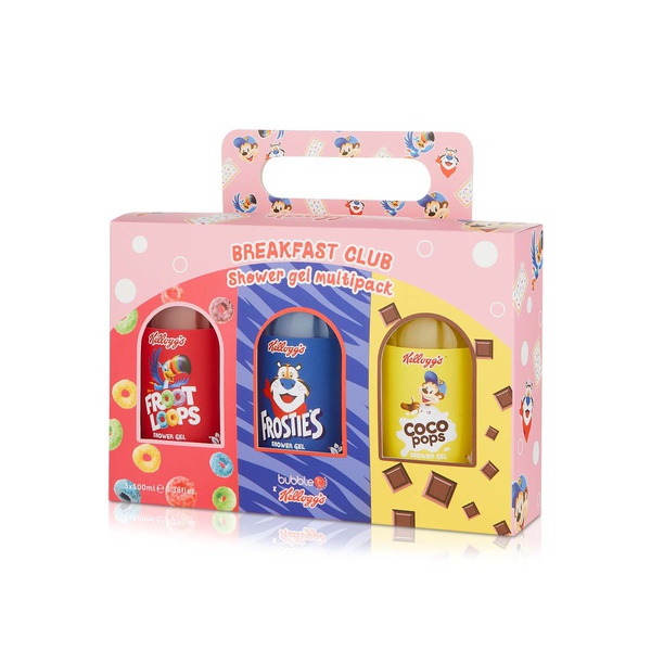Bubble T Kellogg's Breakfast Club Shower Gel x 3