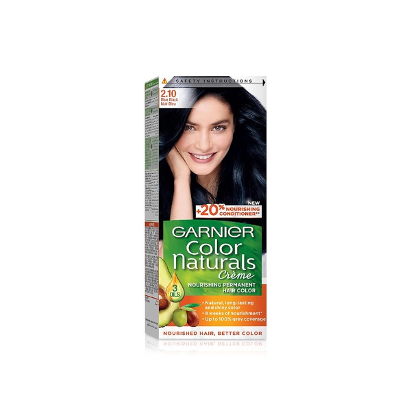 Garnier Colour Naturals Cream 2.1 Blue Black Permanent Hair Dye