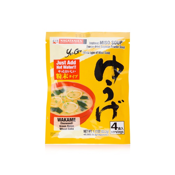 Nagatanien Instant White Miso Soup 4 x 8.3g