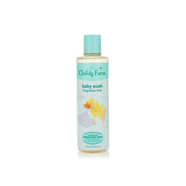 Childs Farm Fragrance Free Baby Wash for Sensitive Skin 250ml