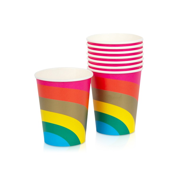 Talking Tables Paper Cups Brights 9oz x12