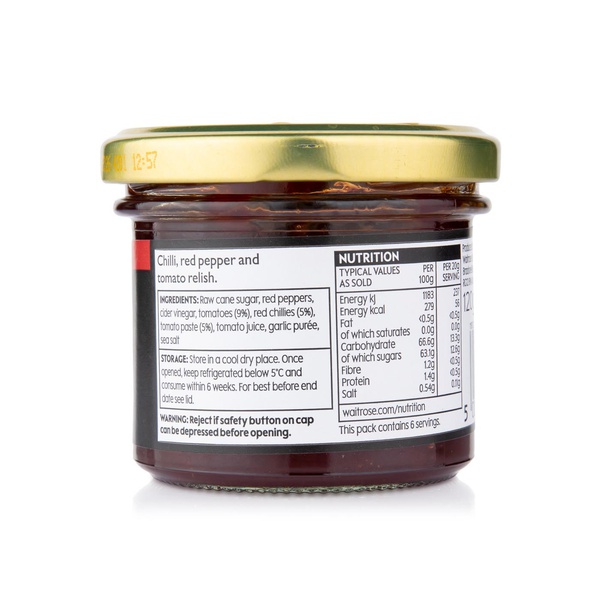 Waitrose No.1 Chilli and Tomato Jam 120g