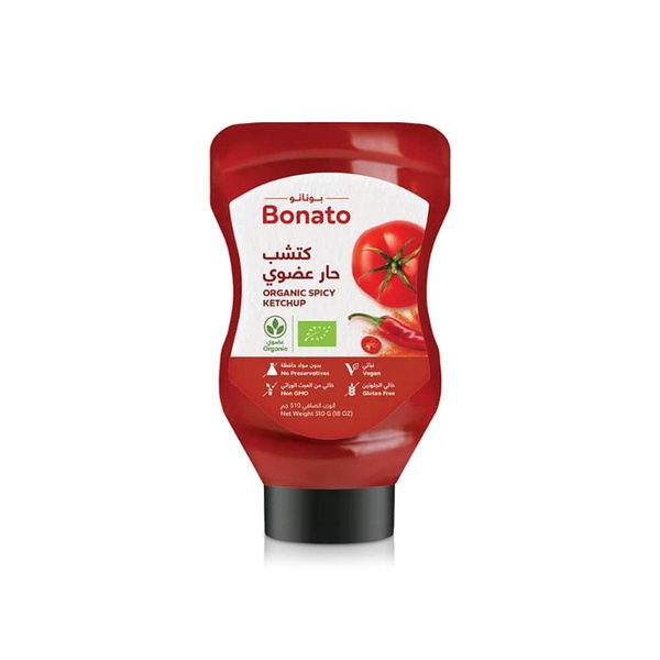 Bonato Organic Spicy Ketchup 510g