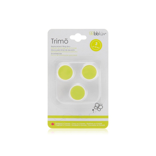 Buy Bbluv trimo 3 pack replacement filing discs step 3 (6-12m) in UAE