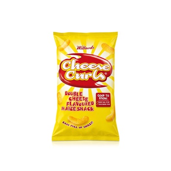 Willards Cheese Curls Snack 150g