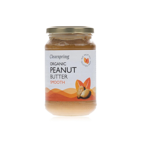 Clearspring Organic Peanut Butter Smooth 350g