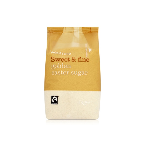 Waitrose Unrefined Golden Caster Sugar 1kg