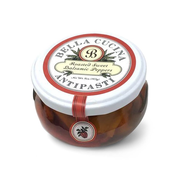 Bella Cucina Roasted Sweet Balsamic Peppers Antipasti 170g