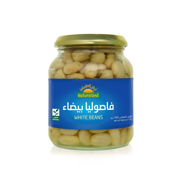 Natureland White Beans 360g