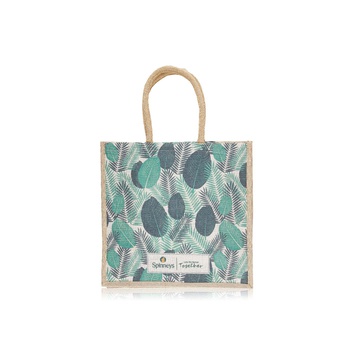 Spinneys Juco Bags Leaf Print 42 x 40x 21cm