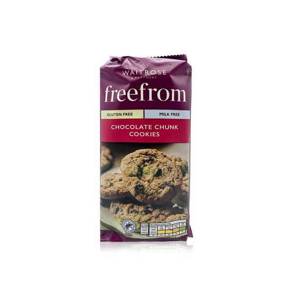 Waitrose Free From Gluten Free & Milk Free Chocolate Chunk Cookies 150g