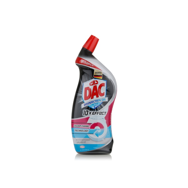 Dac 6 x Effect Power Gel White Toilet Cleaner 750ml