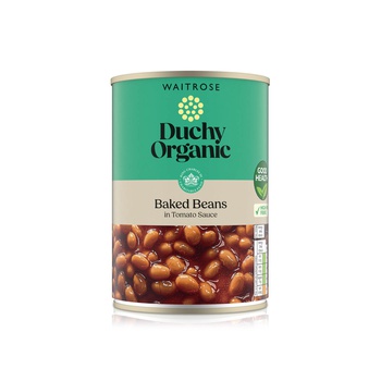 Waitrose Duchy Organic Baked Beans in Tomato Sauce 420g