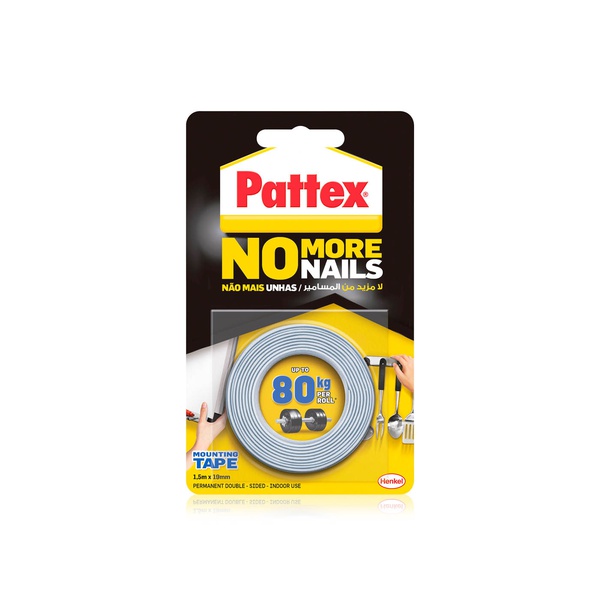 Pattex Mounting Tape 1.5mmx 19mm 80kg