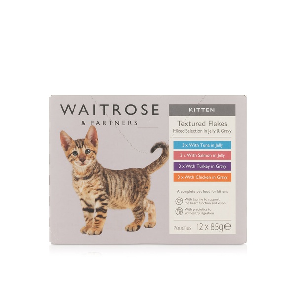 Waitrose Selection for Kittens 12 x 85g