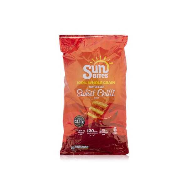 Buy Sunbites sweet chilli crisps 150g x 6 in UAE