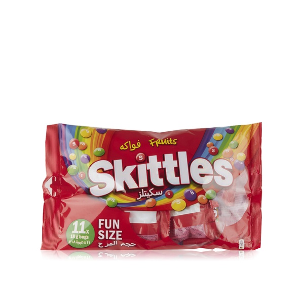 Buy Skittles fun size 198g in UAE