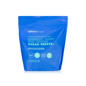 Spinneyshome Laundry Pods for Whites Ocean Breeze x 30